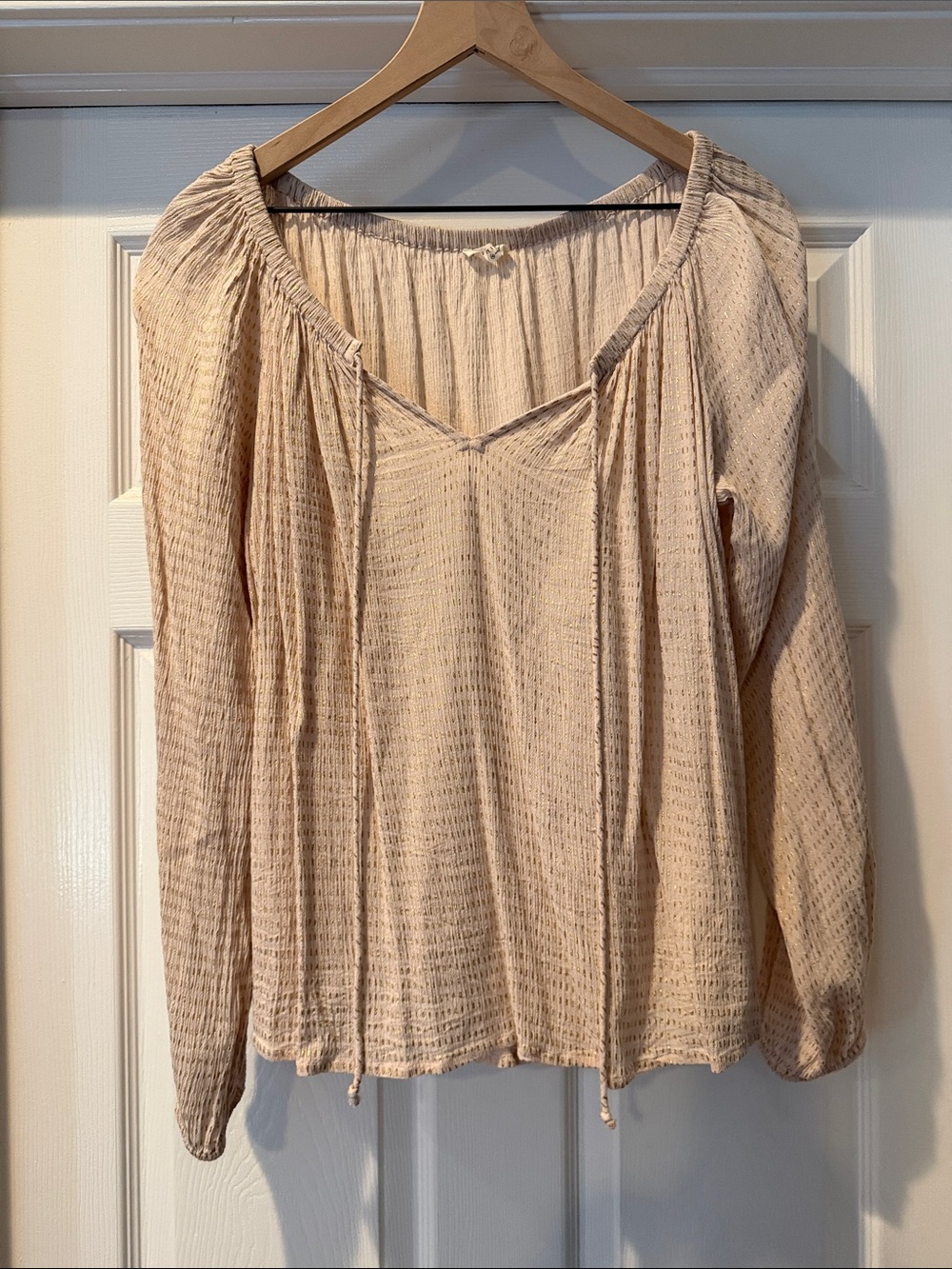 Lovestitch Flowy Peasant Blouse